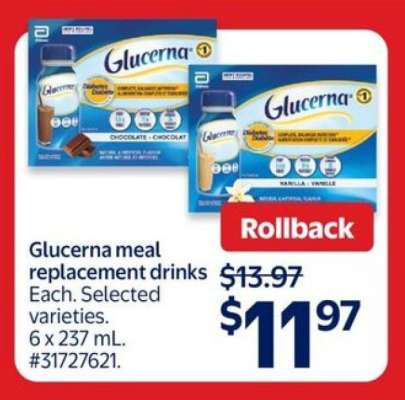 Glucerna Meal Replacement Drinks
