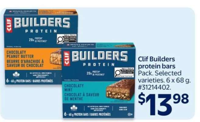 Clif Builders Protein Bars