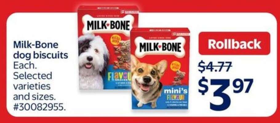 MILK-BONE DOG BISCUITS