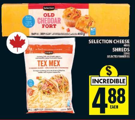 Selection Cheese