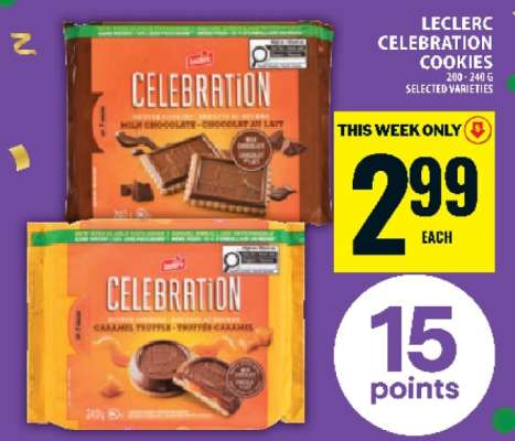 Leclerc Celebration Cookies