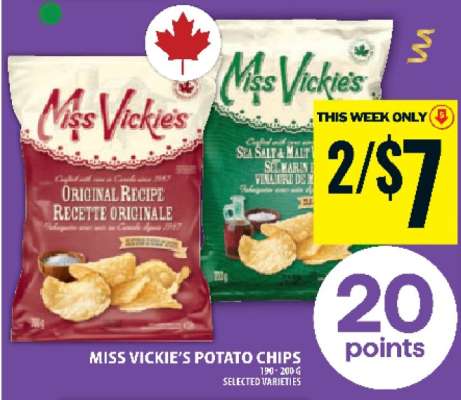 MISS VICKIE’S POTATO CHIPS