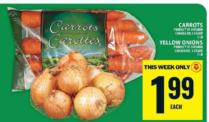 Carrots / Yellow Onions