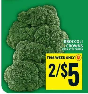 BROCCOLI CROWNS