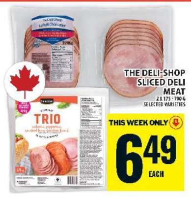 THE DELI-SHOP SLICED DELI MEAT