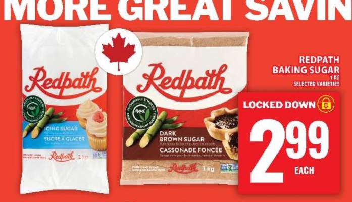 REDPATH BAKING SUGAR