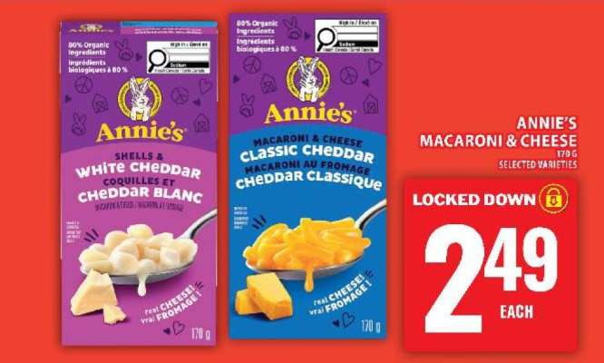ANNIE’S MACARONI & CHEESE