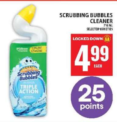 Scrubbing Bubbles Cleaner