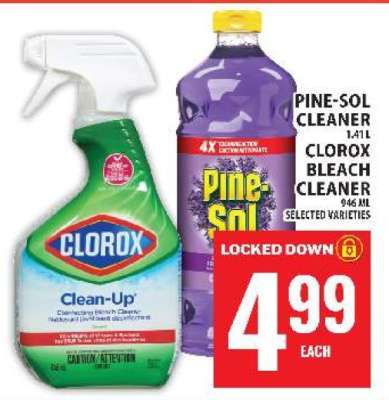 Pine-Sol Cleaner / Clorox Bleach Cleaner