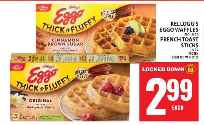 KELLOGG’S EGGO WAFFLES