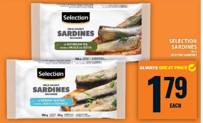 Selection Sardines