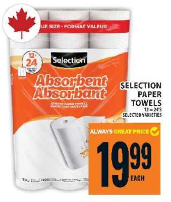 SELECTION PAPER TOWELS