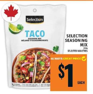 Selection Seasoning Mix