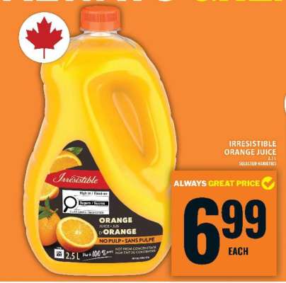 Irresistible Orange Juice