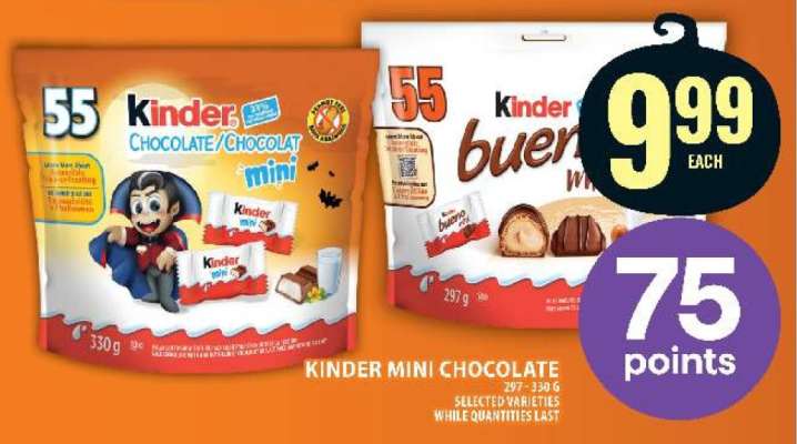 Kinder Mini Chocolate