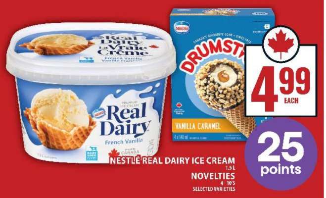 Nestlé Real Dairy Ice Cream