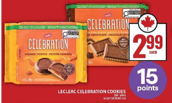 Leclerc Celebration Cookies