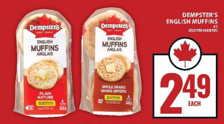 Dempster's English Muffins