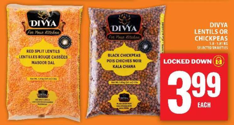 DIVYA Lentils or Chickpeas
