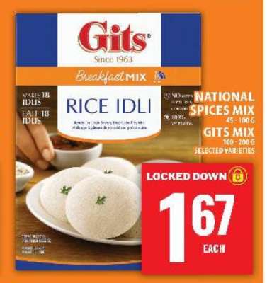 Gits Rice Idli Breakfast Mix