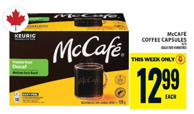 MCCAFÉ COFFEE CAPSULES