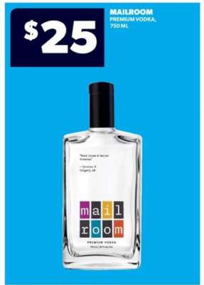 MAILROOM Premium Vodka