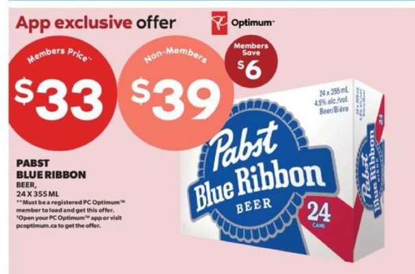 Pabst Blue Ribbon Beer