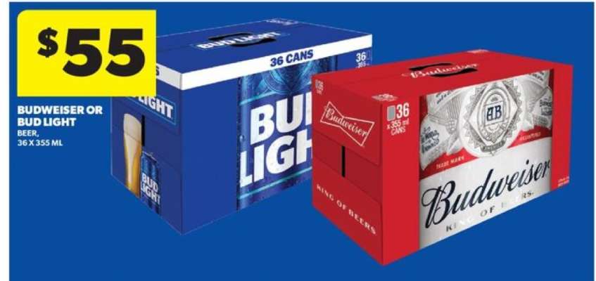 Budweiser or Bud Light