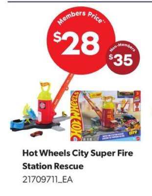 Hot Wheels City Super Fire Station Rescue