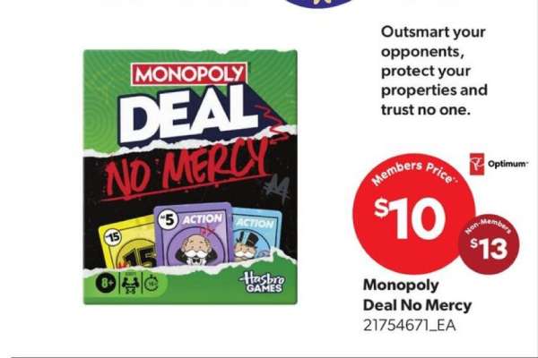 Monopoly Deal No Mercy